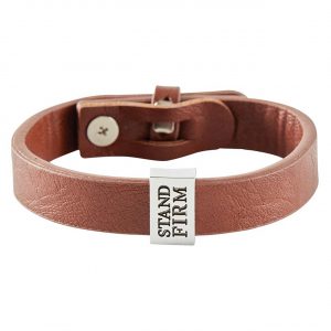 Leather Bracelet - Stand Firm