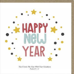 Happy New Year Greetings Card