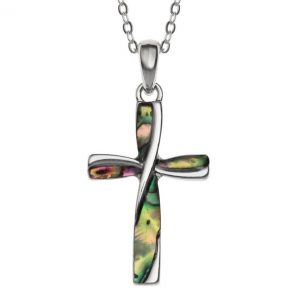TJ Natural Cross Necklace