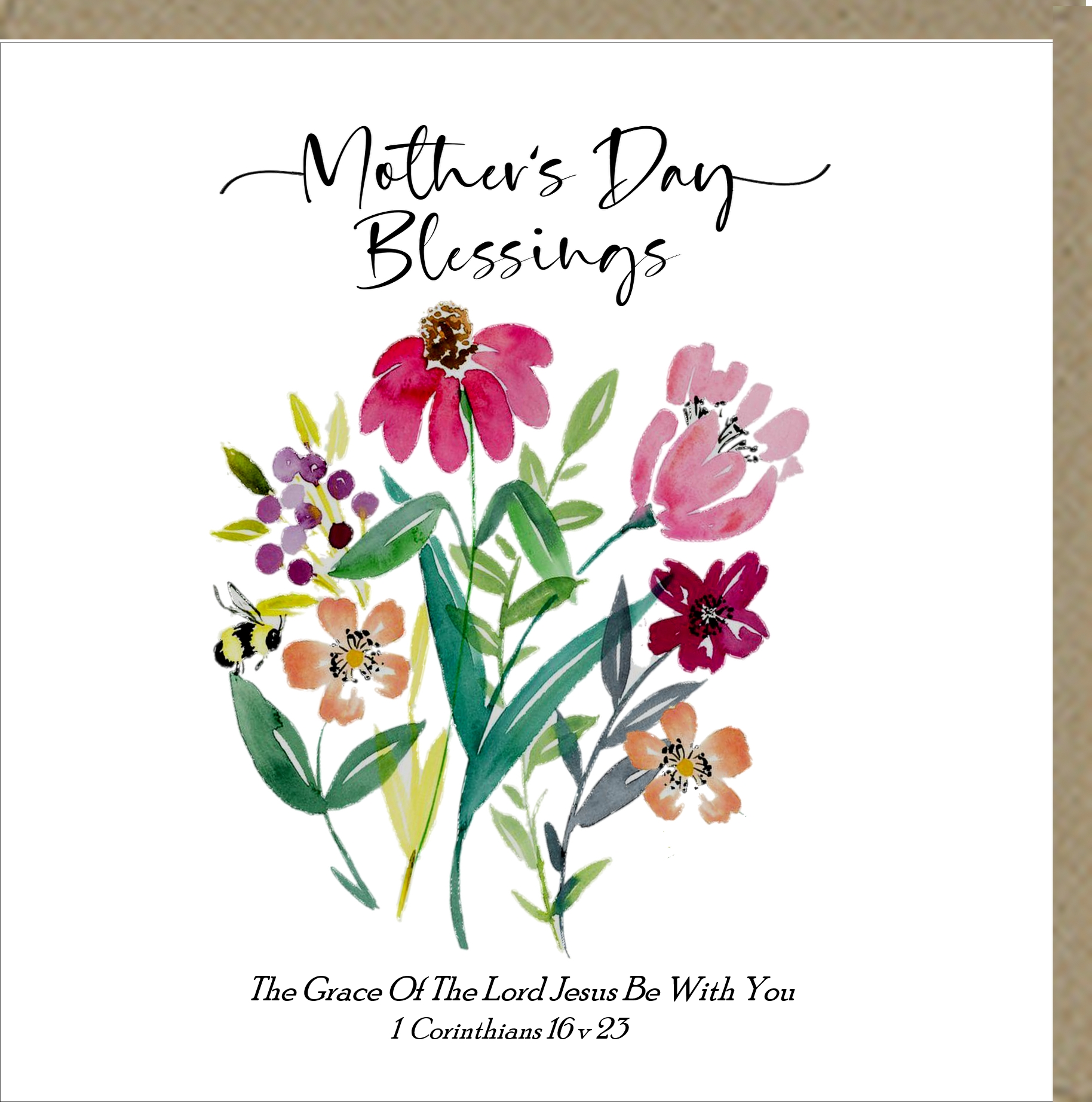 Mother’s Day Blessings Greetings Card – Potters House Limited