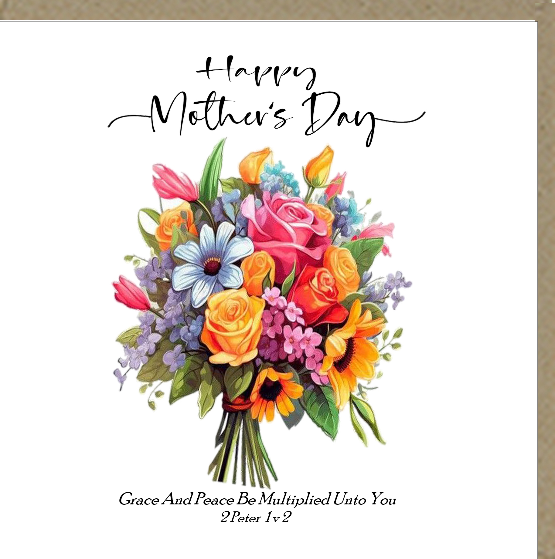 Happy Mother’s Day Greetings Card – Potters House Limited