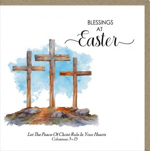 Blessings at Easter Greetings Card