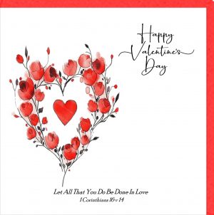 Happy Valentine's Day Greetings Card