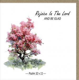 Rejoice In The Lord Greetings Card
