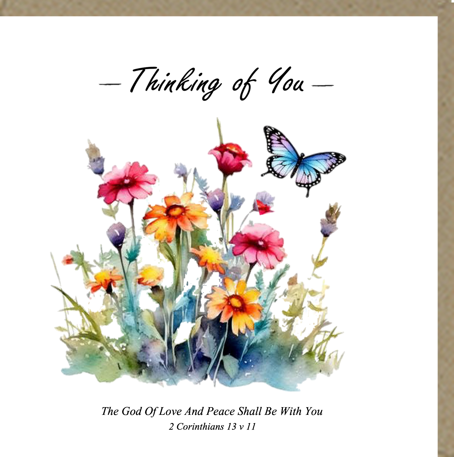 Thinking Of You Greetings Card – Potters House Limited