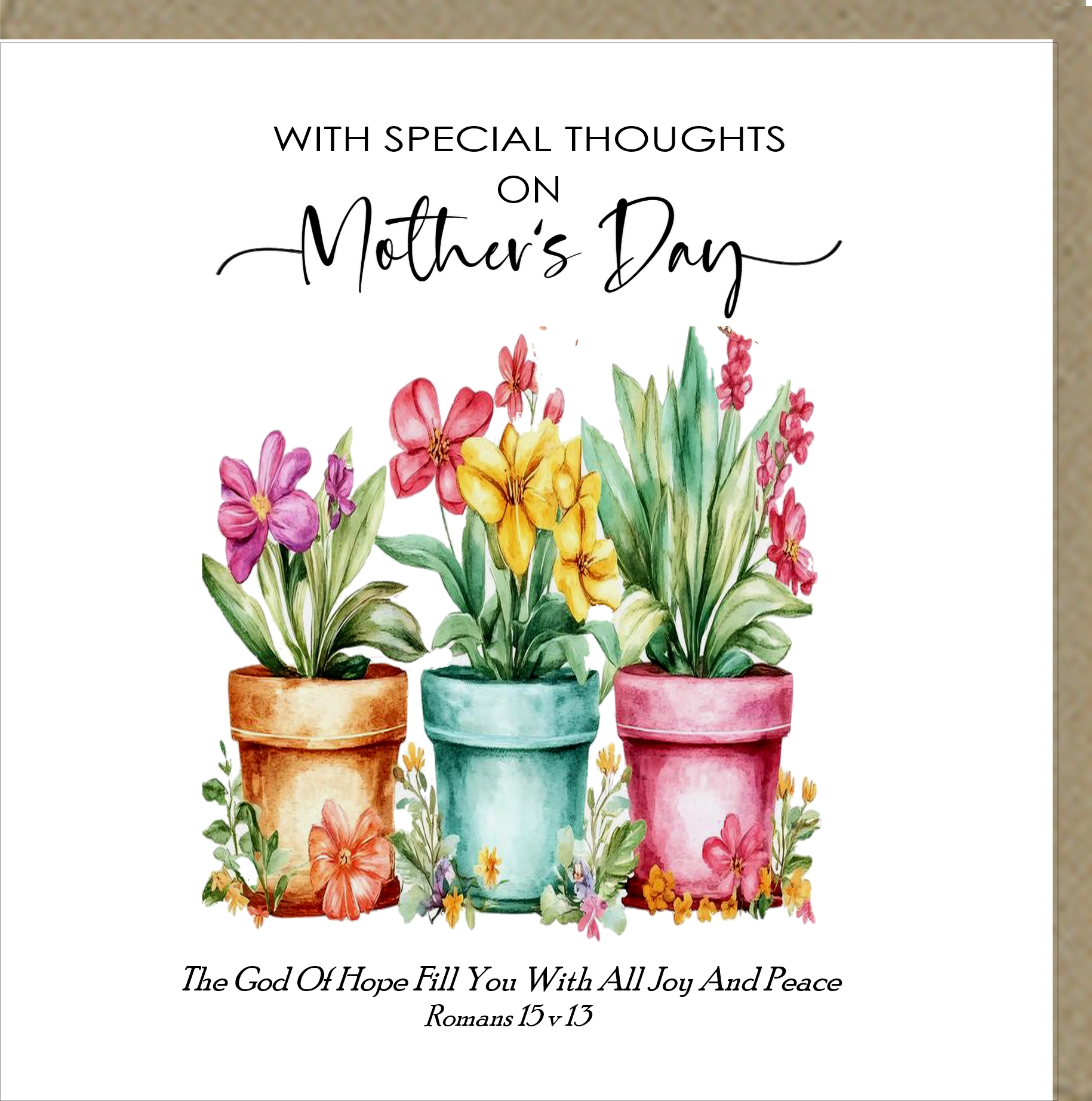With Special Thoughts On Mother’s Day Greetings Card – Potters House ...