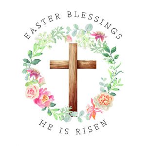 Easter Blessings Cards - Pack of 5