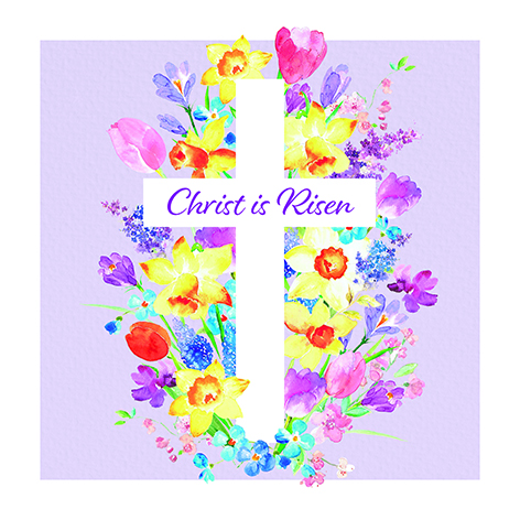 Christ is Risen Easter Cards – Pack of 5 – Potters House Limited