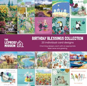 TLM - Birthday Blessings Card Collection Box of 20