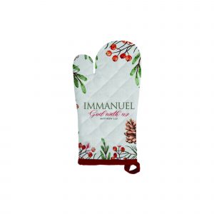 100% Cotton Oven Gloves - Pair