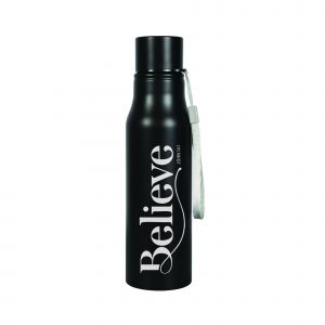 Black Sipper Bottle - Believe