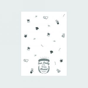 Tea Towel - Give us this day our daily bread. Matthew 6:11