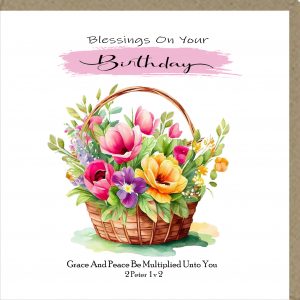 Blessings On Your Birthday Greeting Cards
