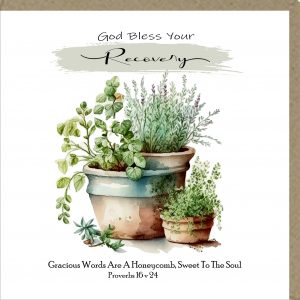 God Bless Your Recovery Greeting Cards
