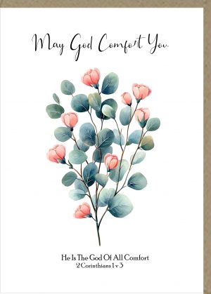 My God Comfort You Greeting Cards