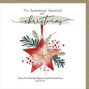 To Someone Special at Christmas Greeting Cards