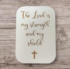 Fridge Magent The lord is my strength and my shield