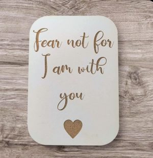 Fridge Magent Fear not for I am with you