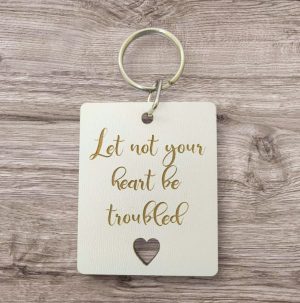 Keyring Let not your heart be troubled