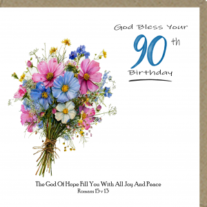 God Bless Your Birthday 90