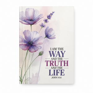 Colour Notepad - Hard Cover - 196 pages - I am the way and the truth and the life. John 14:6