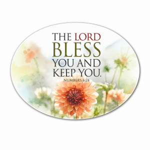 Foam Fridge Magnet - The Lord bless you and keep you