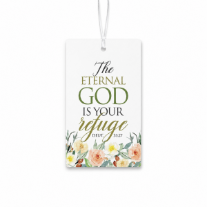 Car Rear View Mirror Hanger - The eternal God is your refuge