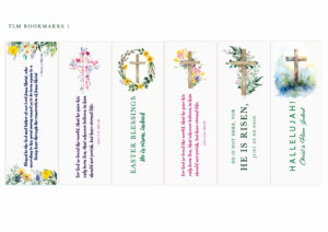 12 Easter Bookmarks - Assorted designs
